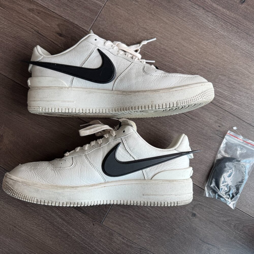 Nike Air Force 1 AMBUSH Collaboration Black/White Men's Size 12 w/ Packaging